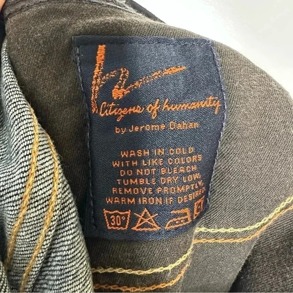 Citizens of Humanity CoH Pacific Ocean Kelly Bootcut Maternity Jeans Size 29 - Picture 12 of 12